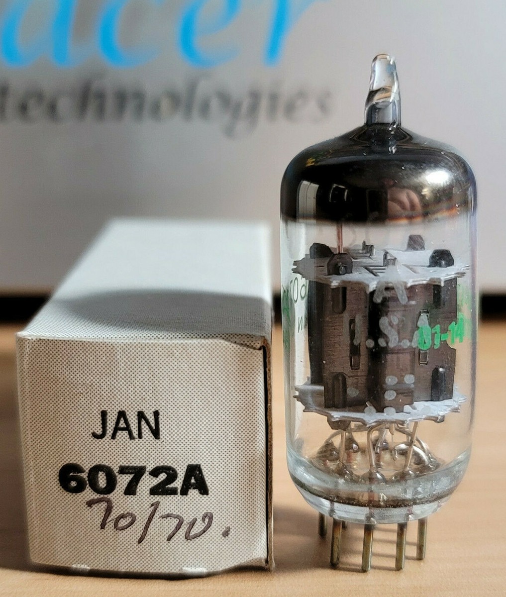 GE 12AY7 Tube with BOX (箱付き品) 真空管 フェンダー GE 12AY7