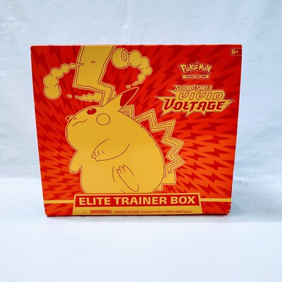 Pokemon TCG: Sword & Shield Vivid Voltage Elite Trainer Box