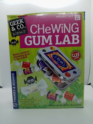 Thames & Kosmos Chewing Gum Lab Science Kit new sealed