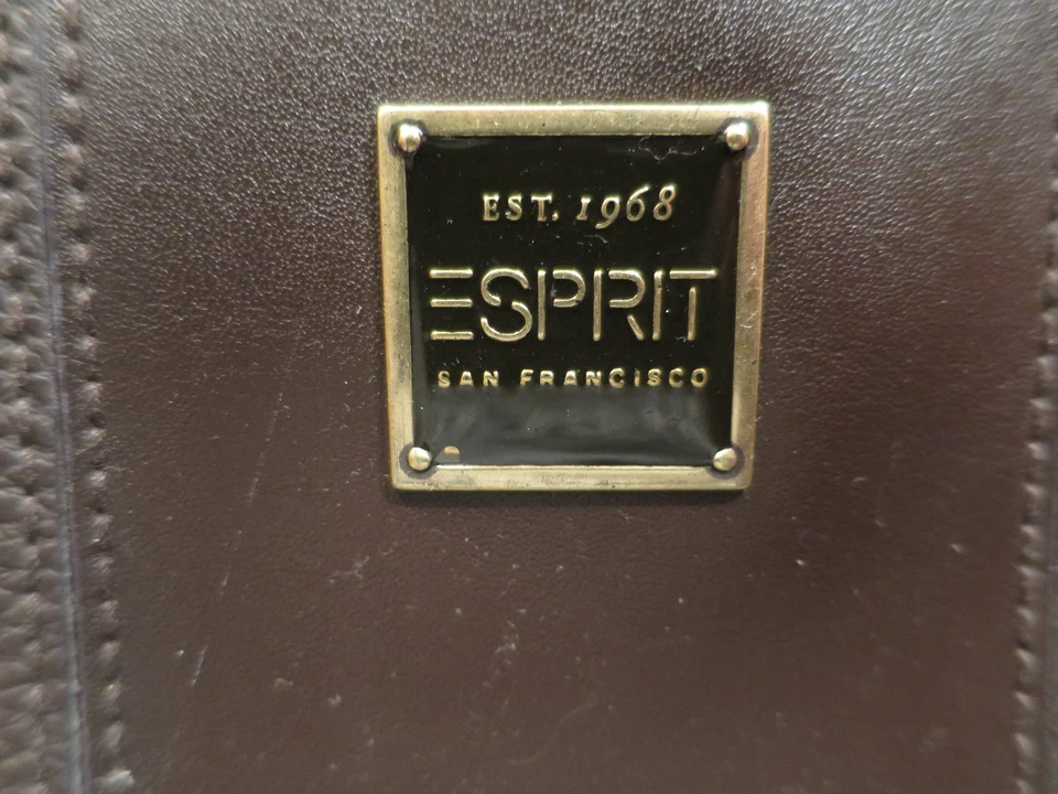 Bolso Bandolera Mujer Vintage Esprit Marrón Imitación Cuero Foto 2 de 4