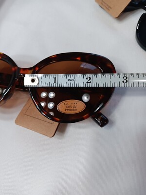 NWT Rae Dunn Shine Bright Sunglasses Black Tortoise Shell  display picture 1