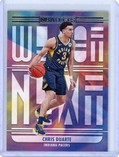 2021-22 NBA Hoops Chris Duarte Rookie We Got Next - Indiana Pacers