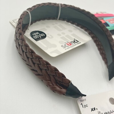 SCUNCI Hair Accessories For Women Lot Elastics Head Poly  display picture 1