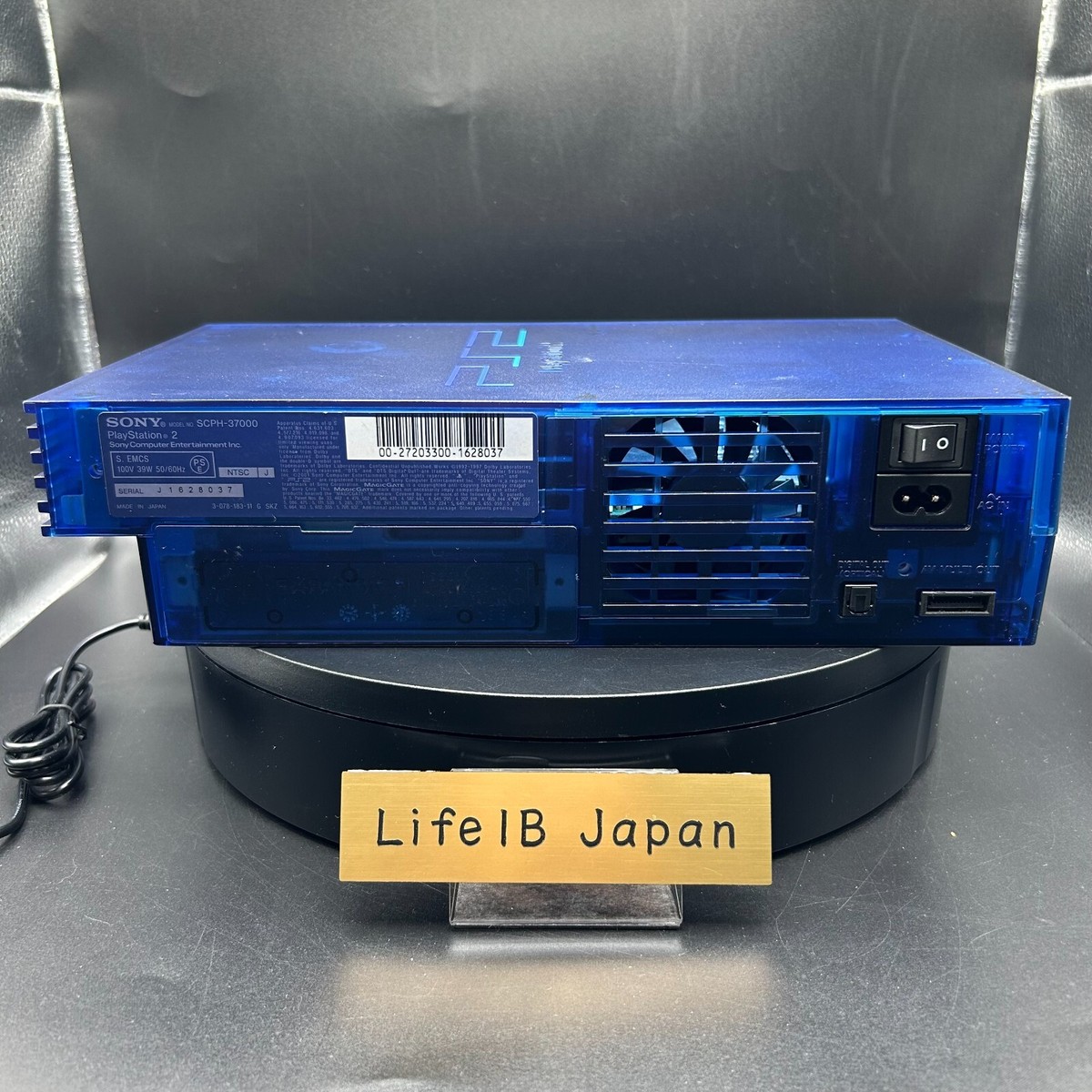 PlayStation 2 PS2 Ocean Blue Console System SCPH-37000 JP Limited