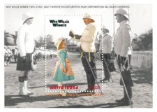 Sierra Leone 2002 - Shirley Temple - Souvenir Stamp Sheet - Scott #2552 - MNH