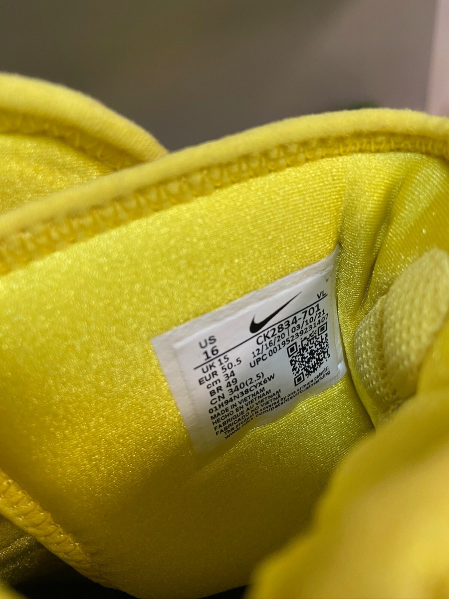 Nike Alpha Oregon Ducks Size 15 Wide Football Cleats Nike Force