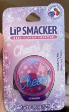 CHEER Lip Smacker- Strawberry Kiss Flavor Forever 0.26 Oz New.