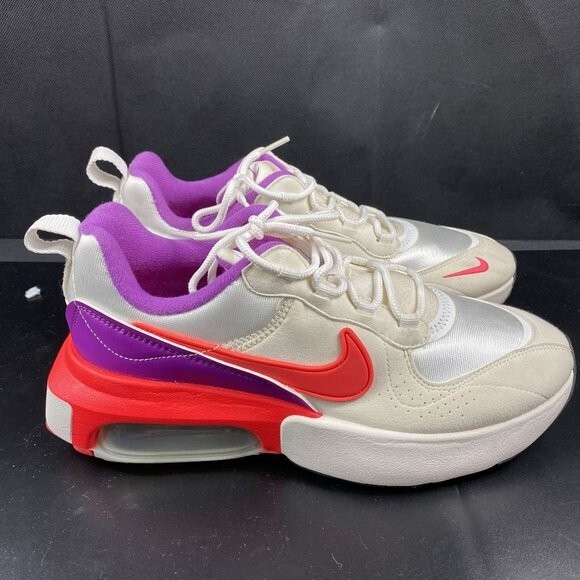 Nike Air Max Verona White Crimson Purple Size 9 CZ6156-100