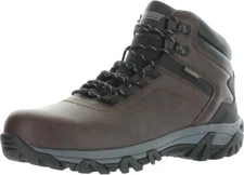 *NWB* Khombu Men's Lincoln Faux Leather Work/Safety Boot (Brown, 9)