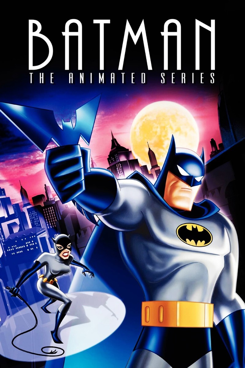 1992 Batman The Animated Series Poster 11X17 DC Mark Hamill Kevin