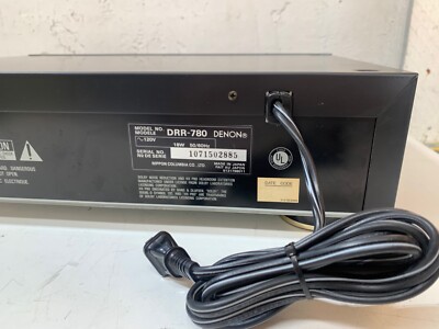 Denon DRR-780 Cassette Tape Deck Player | Cassette Player