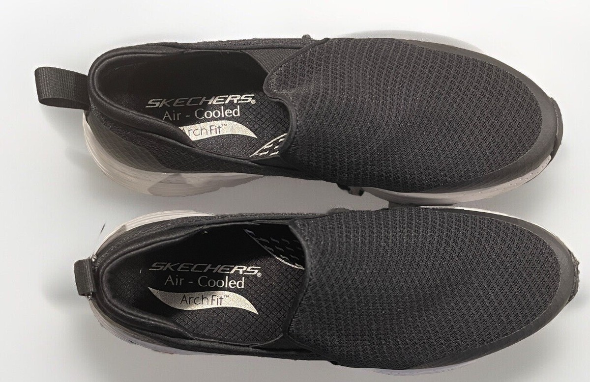 Men's Skechers, Arch Fit - Banlin Slip-On Sneaker 232043-BKW Black