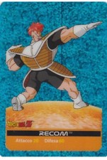 Lamincards Dragon Ball Z Edibas Serie X-Metal RECOM N G17 Zaffiro