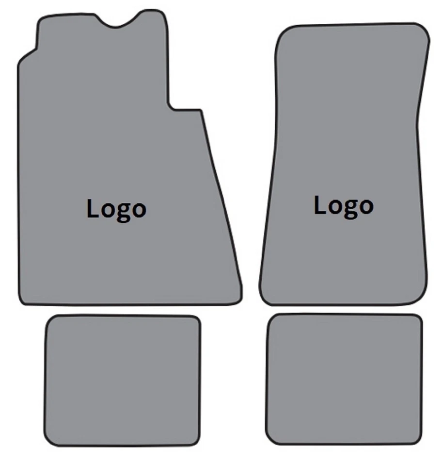 ACC 1965-1970 Buick Wildcat Buick щит логотип 4шт петля коврики - Изображение 4 из 4