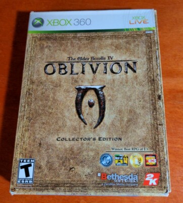 The Elder Scrolls IV Oblivion Collector's Edition Microsoft Xbox 360 ...