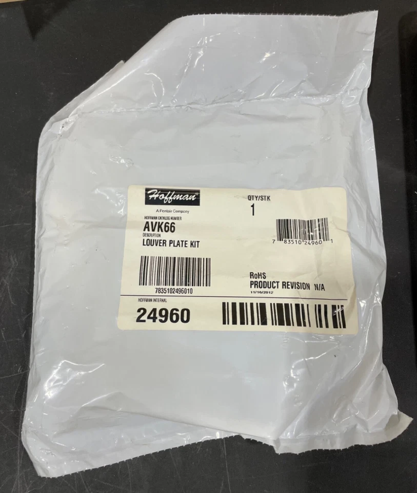 HOFFMAN AVK66 Louver Plate Kit - Image 2 of 2