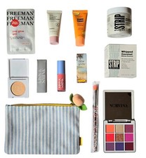 IPSY Sun Ripened Glam Bag Makeup Skincare Beauty Lot NEW