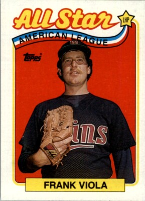1989 Topps #406 Frank Viola All Star LL Minnesota Twins