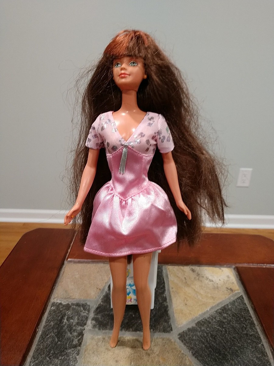 barbie doll mini dress Mattel Barbie Doll Short Dress Barbie Fashion Fever Disco Ball Barbie In Pink Mini Dress 2008