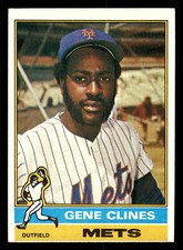 1976 Topps #417 Gene Clines