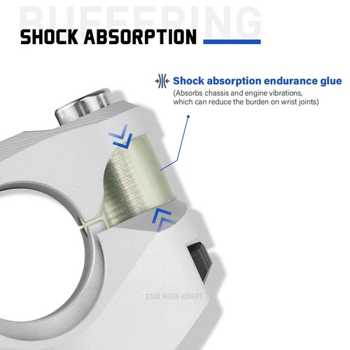 1290 SUPER ADV Handlebar Riser Bar Mount Handle Clamp 28MM For 790 890 1190 ADV - Picture 4 of 11