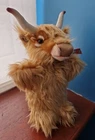 HIGHLAND Cow puppet Highland cow hand puppet cows plush puppets soft toys cattle