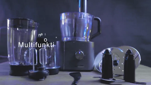 11 in 1 Küchenmaschine Profi Standmixer 4,7 Liter Rühr- und Knetmaschine 1100W - Video 1 von 1