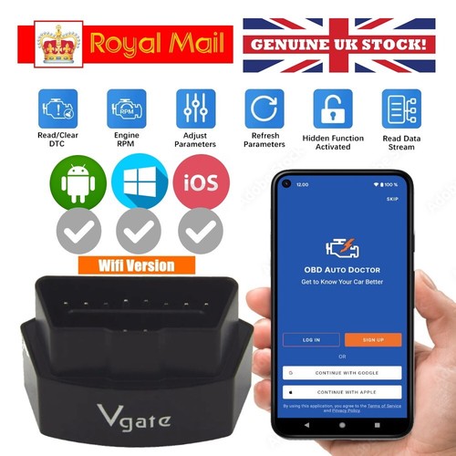 Vgate iCar 3 elm327 OBD2 Car diagnostic Tools WIFI forAndroid/IOS/WindowsPc G12 - Picture 3 of 18