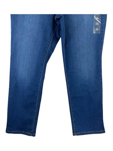 Leggings de jean Gloria Vanderbilt para mujer 20W azul elástico ajuste estilo Amanda 5 bolsillos - Imagen 5 de 16
