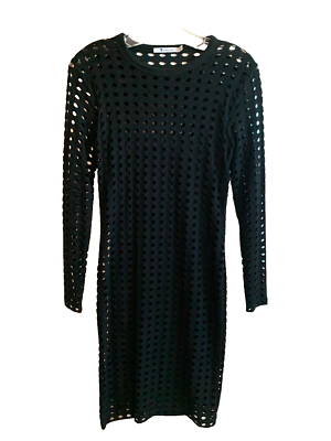 T by Alexander Wang Black Bodycon Dress Size XS | eBay 