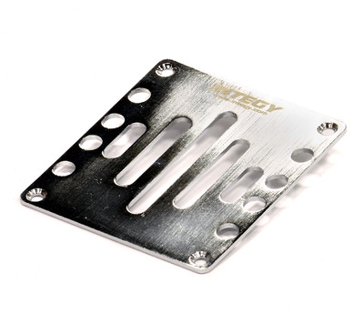 Precision-Crafted CNC Machined Steel Center Skid Plate for T-Maxx (4909, 4910)