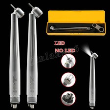 Dental LED 45  Degree Surgical High Speed Handpiece Push Button 4 Hole NSK Style