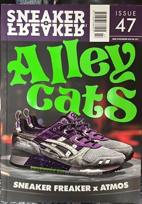 SNEAKER FREAKER MAG-2022-ISSUE 47-ALLEY CATS-SNEAKER FREAKER x ATMOS-BRAND NEW