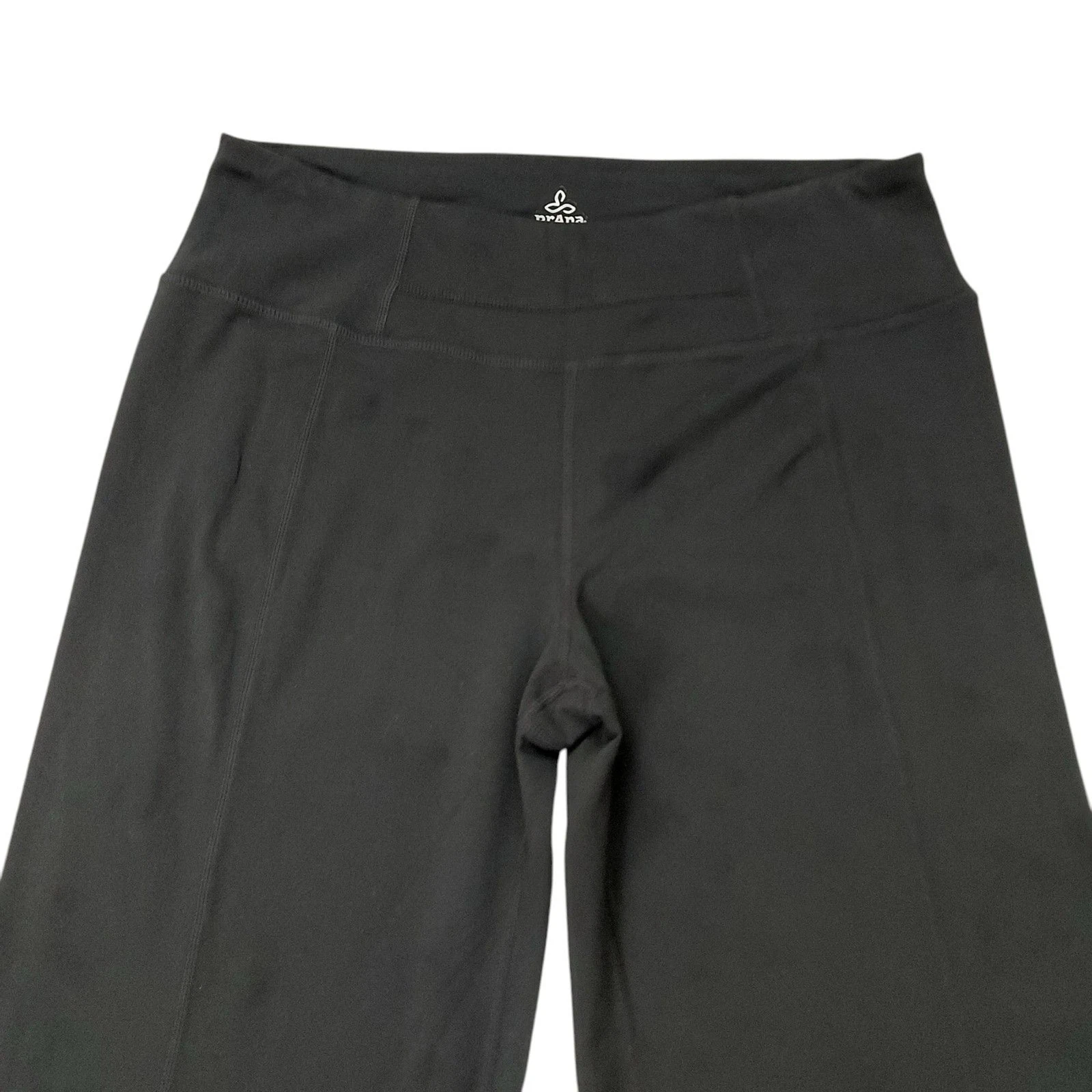 prana summit wide leg short inseam activewear stretch pants