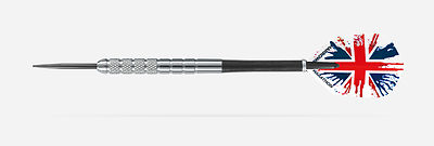 24 GRAM HARROWS TORPEDO 80% TUNGSTEN STEEL TIP DARTS  KNURLED GRIP