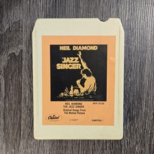 Neil Diamond 8 Track Cartridge- The Jazz Singer- 1980
