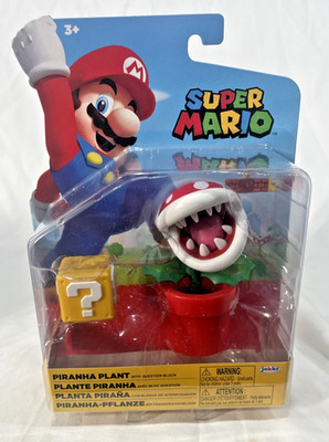 Super Mario Piranha Plant Action Figure Nintendo 4.25'' 2021 New Free Shipping