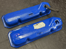 1970 1971 Ford 351c 4v Ford Logo Valve Covers Original Early Pair