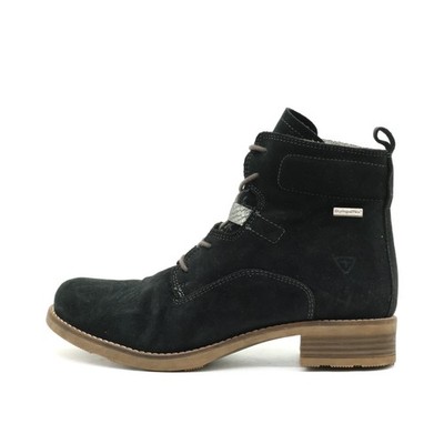 Tamaris Damen Sympatex Stiefel Schwarz Wildleder Comfort Stiefeletten EU 39