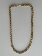 Vintage Napier Gold Tone Thick Chain Necklace