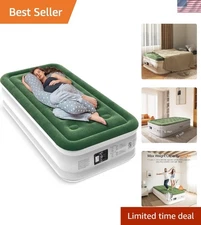 Ultimate 18" Twin Air Mattress - Fast Self-Inflation, Puncture Resistant Design