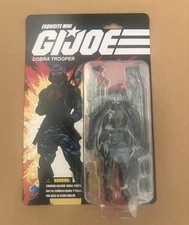 Hiya Toys g.i.joe Cobra Trooper 1/18 Exquisite Mini NEW GI Joe Cardback Retro