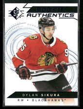 2018-19 SP - Rookie Authentics Blue #106 Dylan Sikura (RC)