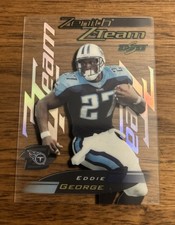 1999 Score Supplemental #ZZT-19 Eddie George Zenith Z-Team /100