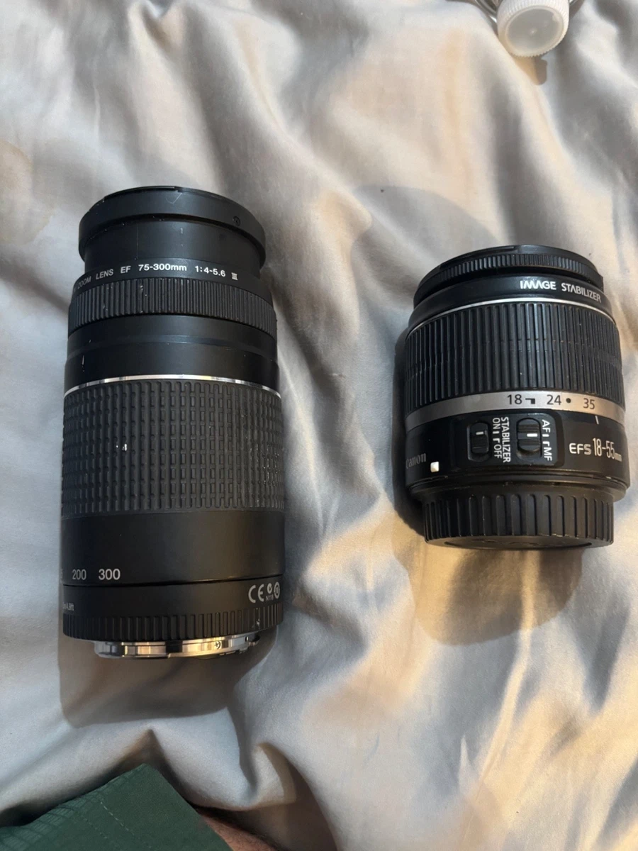 Canon EF 75-300mm & EFS 18-55mm レンズ中古 25+ Canon EF 75-300mm Focal Camera Lenses for sale | Updated Oct 2026