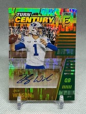 2021 Donruss Elite Turn of the Century Auto Zach Wilson #TTC-ZWI Gold /5