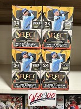2025 Panini Select MLB Baseball Sealed Hobby Blaster Card Box Lot Of 4x Boxes