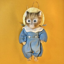 Gladys Boalt Ornament 1988 Beatrix Potter Tom Kitten signed by artist RARE