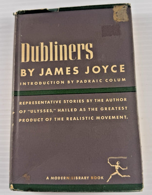 Dubliners   James Joyce (1954 Modern Library No. 124, Hardcover w/ DJ)
