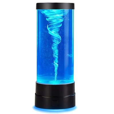 Tornado Lampe LED Tornado Lampe Tornado Tischlampe 7 Farben USB Noiseless Design